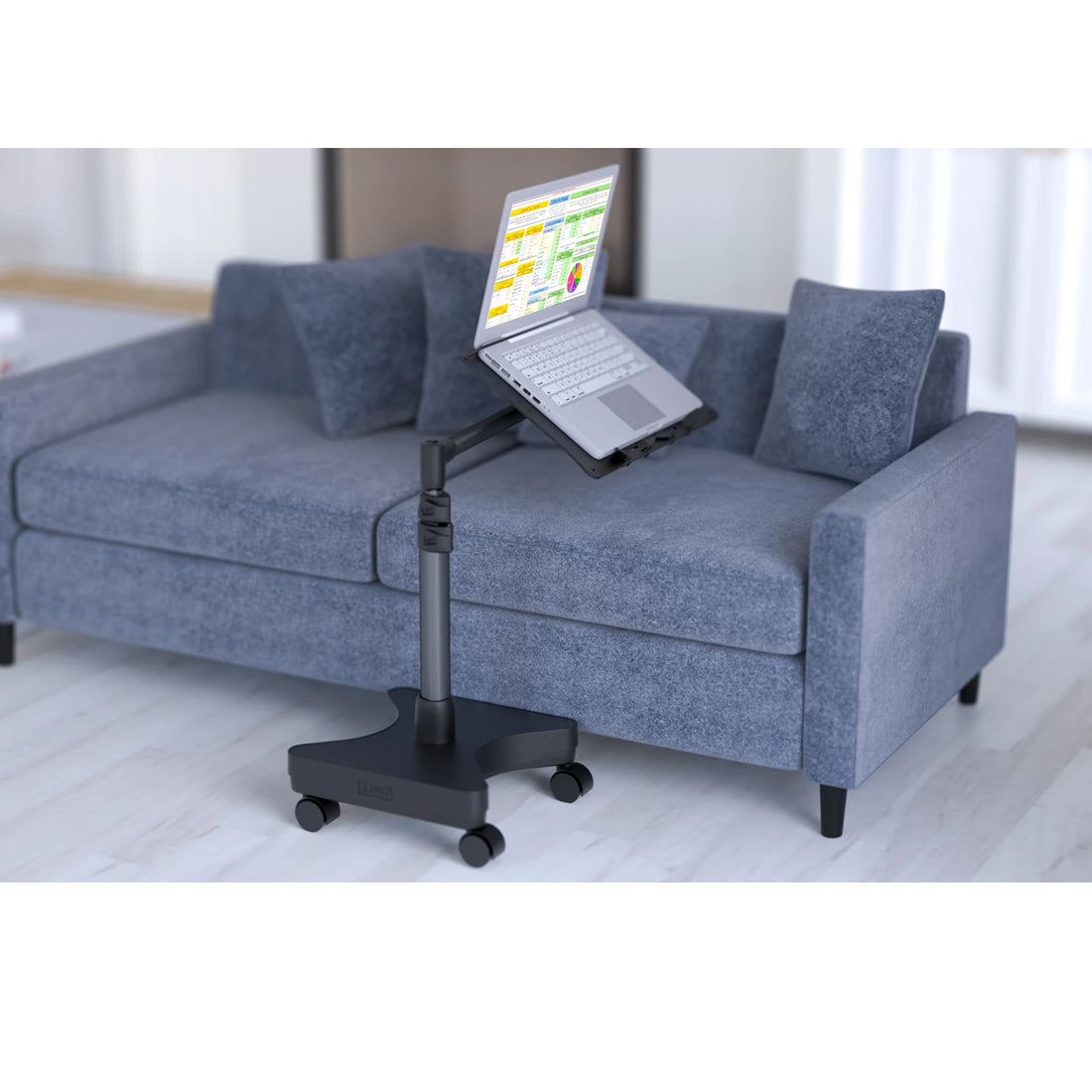 LEVO - Rolling Laptop Workstation Stand LEVO - Rolling Laptop Workstation Stand